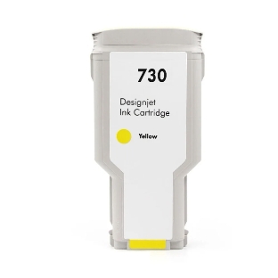 Картридж струйный NVPrint 730 (NV-P2V70A) Yellow для HP DesignJet T1700, T1600, T2600 (300 мл)