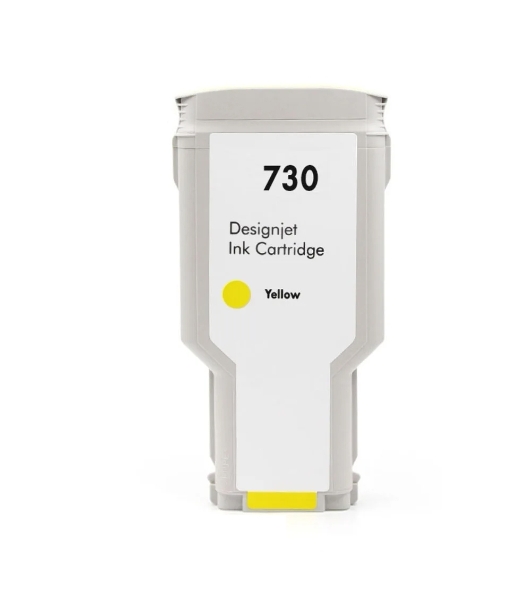 Картридж струйный NVPrint 730 (NV-P2V70A) Yellow для HP DesignJet T1700, T1600, T2600 (300 мл)