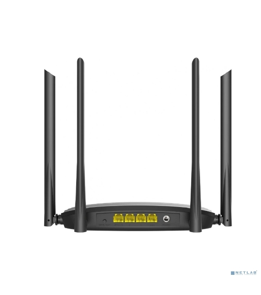 Роутер беспроводной Digma DWR-AC1201 AC1200 10/100BASE-TX черный (упак.:1шт)