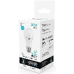 Лампа светодиодная Gauss Elementary 20Вт цок.:E27 груша 220B 4100K св.свеч.бел.нейт. A60 (упак.:10шт) (23229), фото2