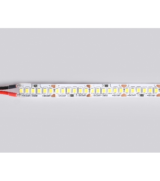 Светодиодная лента Ambrella light GS3502 2835 240Led /22W m/ 24V IP20 4500K/ 5000*10*1.2mm (2 конт.)