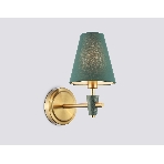 Настенный светильник Ambrella light LH75055 BS/GN латунь/зеленый E14 max 40W 230*140*270, фото6