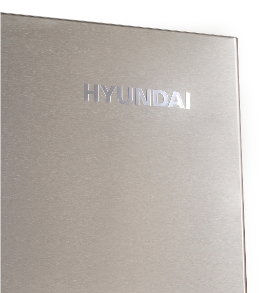 Холодильник Hyundai CS4505F нержавеющая сталь двухкамерный Side by Side 271/165л морозилка сбоку