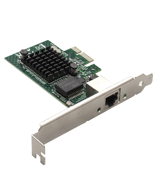 Сетевой адаптер ExeGate EXE-BCM5721 (PCI-E x1, порт 1xRJ45, 10/100/1000Mbps, Gigabit Chipset Broadcom BCM5721)