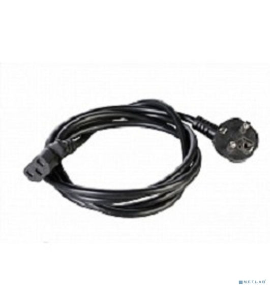 Шнур питания с заземл. IEC 60320 C13/EU-Schuko, 10А/250В (3x1,0), длина 3 м. (R-10-Cord-C13-S-3)