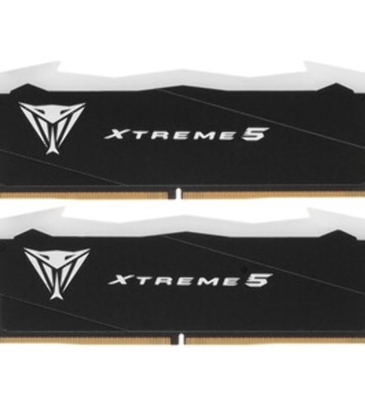 Оперативная память Patriot Viper Xtreme 5, DDR5, 32GB (2x16GB), 7600MHz, CL36, DIMM, с радиаторами, черный