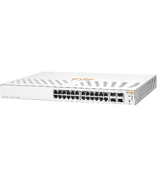 Коммутатор HPE Aruba IOn 1930 24G 4SFP+, 24×1 Гбит/с + 4×10 Гбит/с SFP+, управляемый