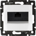 Компьютерная розетка Legrand Valena 774230, белая RJ45 5 кат UTP, фото 1