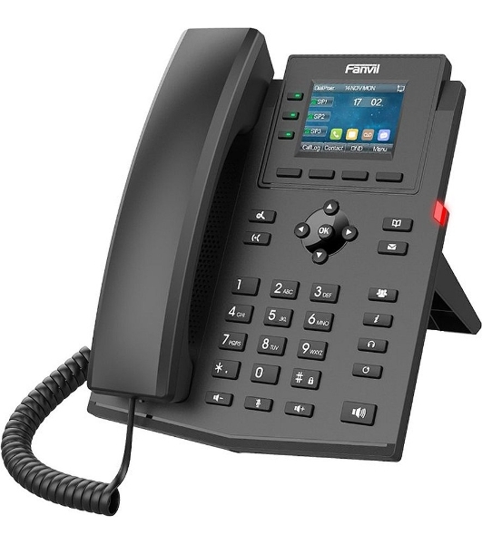 Телефон IP Fanvil X303W черный