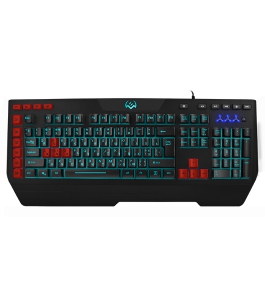 Клавиатура SVEN KB-G9600 проводная, USB Type-A, чёрный