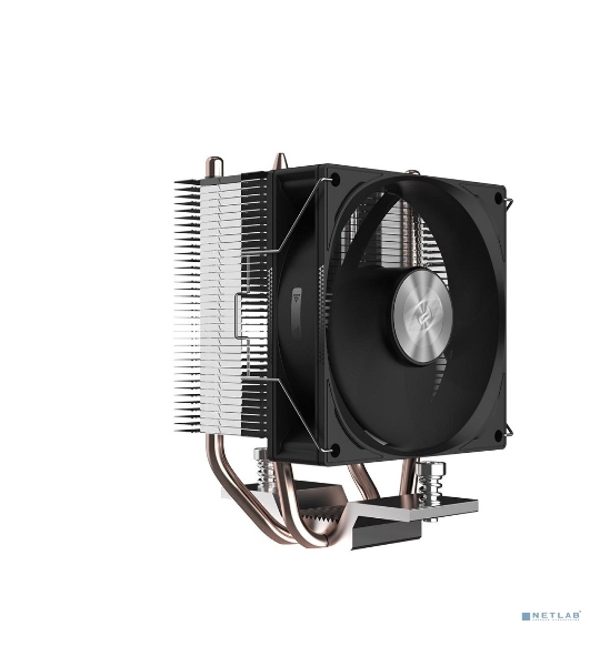 Кулер для процессора PCCooler R200 S115X/1200/1700/AM4/AM5 (TDP 110W, 90мм Non LED Fan, 2 тепловые трубки 6мм, 2200RPM, 28,3dBa)