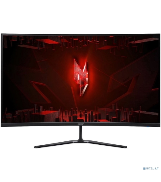 Монитор 31.5' Acer ED320QUS3bmiipx VA 2560x1440, 180 Гц, 5 мс, 16:9, 250 кд/м², 2xHDMI 2.0, DP, HDR10, FreeSync, изогнутый экран (1500R), динамики, черный