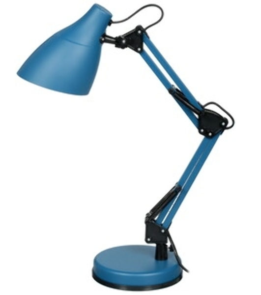 Светильник Camelion KD-331 C06 синий (Светильник настольный, 230V, 40W, E27)