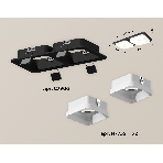 Комплект встраиваемого светильника Ambrella light XC7906013 SBK/FR черный песок/белый матовый MR16 GU5.3 (C7906, N7755), фото 1