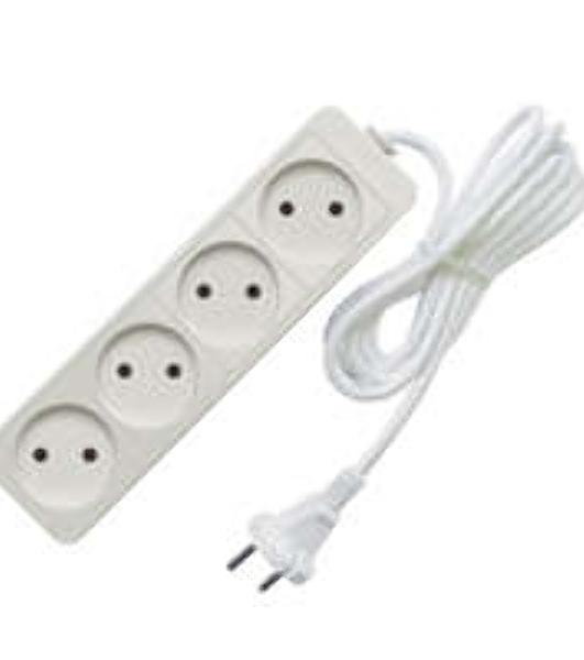 Удлинитель 4х5 м без заземл. 10А IP20 2.2 кВт Союз 481S-1405