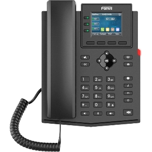 Телефон IP Fanvil X303W черный