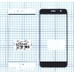 Стекло для Huawei Honor 8 белое, фото2