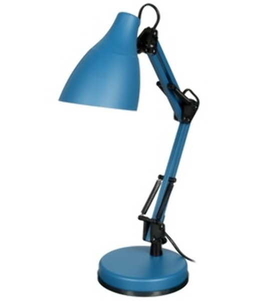 Светильник Camelion KD-331 C06 синий (Светильник настольный, 230V, 40W, E27)
