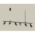 Светильник Ambrella light XB9006100/6 SBK/PBK черный песок/черный полированный MR16 GU5.3 (С9006, С6302, A2061, N6103), фото3