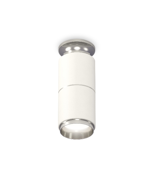 Светильник Ambrella Light XS6301241 SWH/PSL белый песок/серебро полированное MR16 GU5.3 (N6903, C6301, A2060, N6122)