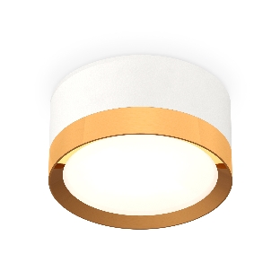 Светильник Ambrella Light XS8101005 SWH/PYG белый песок/золото желтое полированное GX53 (C8101, N8124)