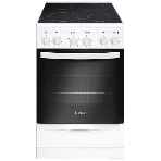 Плита электрическая Gefest 5160-02 0095 белый, конфорок 4 электрических, духовка 55 л, 50 см x 85 см x 58.5 см, фото 1