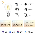 Лампа светодиодная филаментная Gauss Smart Home DIM E27 A60 7 Вт 1/10/40, фото9