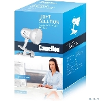 Лампа настольная Camelion H-035 С01 60Вт 220В белый метал., фото3