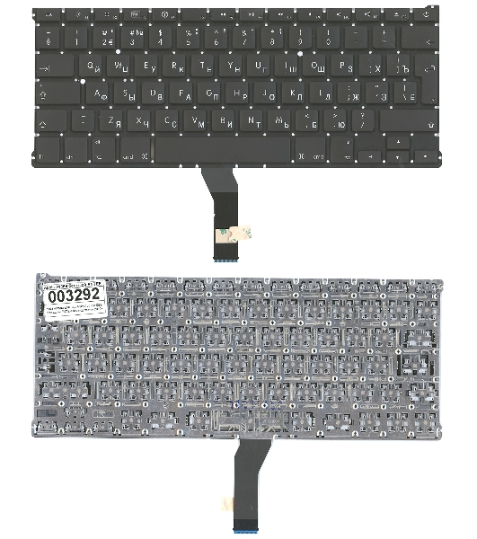 Клавиатура для ноутбука MacBook A1369 большой ENTER без подсветки 2010+