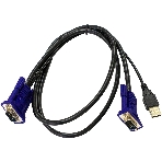 Кабель KVM ORIGO OKVMCU/A1A c разъемами VGA и USB, 1,8 м, фото3