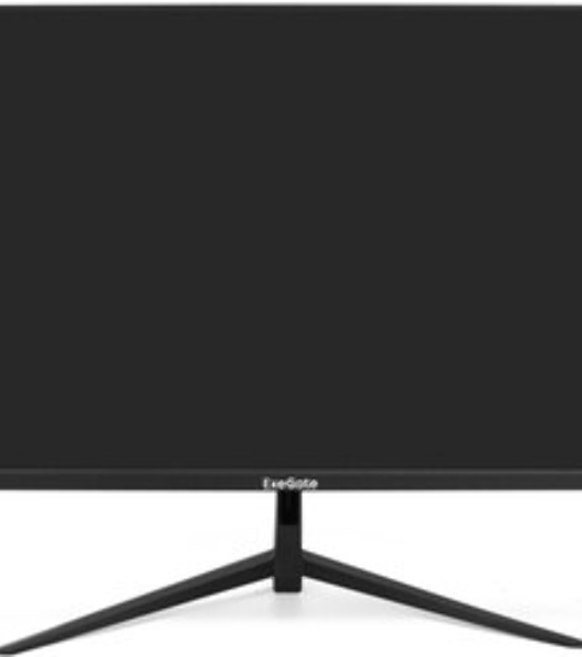 Монитор 27' ExeGate EZ2707TA ProSmart IPS 1920x1080, 75 Гц, 5 мс, 16:9, 250 кд/м², 1xHDMI, 1xVGA, 1xDP, 3.5 мм, черный