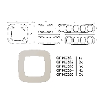 Рамка OMEGA Ecta (Серо-бежевый матовый) 3-ая OF140363, фото2