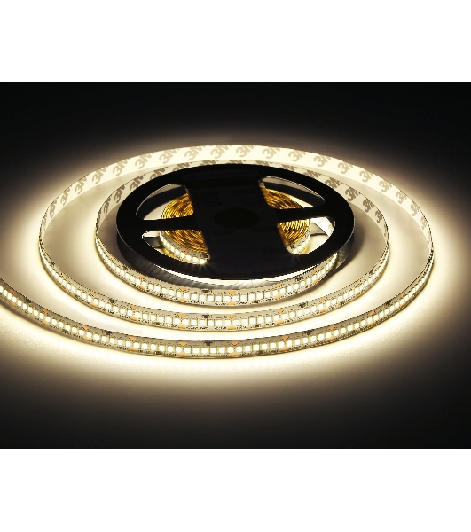 Светодиодная лента Ambrella light GS3502 2835 240Led /22W m/ 24V IP20 4500K/ 5000*10*1.2mm (2 конт.)