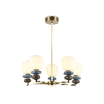Люстра Ambrella light LH53164/5 SB/WH бронза/белый 40W 3000K D650*900, фото10