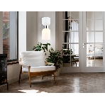 Светильник Ambrella light LH56081 СH/FR хром/белый матовый E14 max 60W D120*1500, фото 1