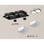 Комплект встраиваемого светильника Ambrella light XC7906014 SBK/FR черный песок/белый матовый MR16 GU5.3 (C7906, N7756), фото 1