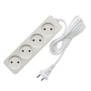 Удлинитель 4х10 м без заземл. 10А IP20 2.2 кВт Союз 481S-1410