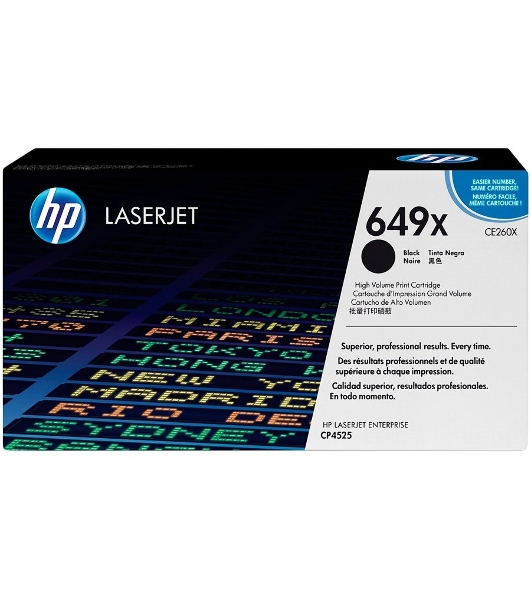 Картридж лазерный HP CE260X черный для CLJ CP4525 17000 стр.