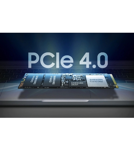 Накопитель SSD Samsung PM9A1, 1000Gb, M.2 2280, PCIe 4.0 x4, NVMe, R/W 7000/5100