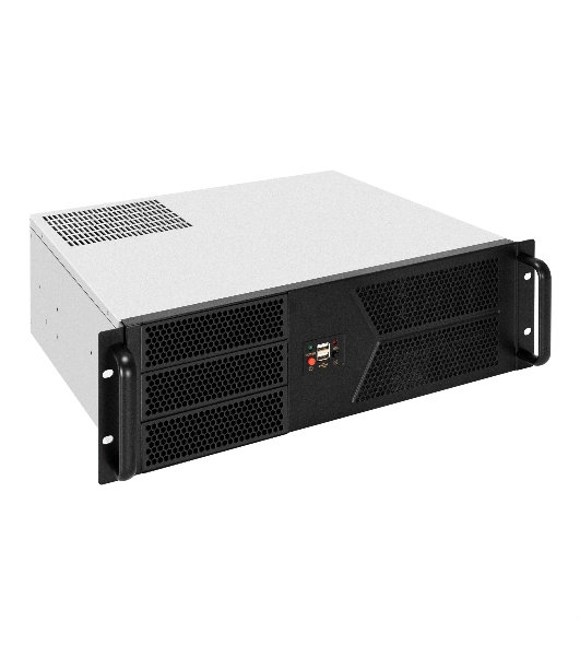 Серверный корпус ExeGate Pro 3U400-07 (RM 19', высота 3U, глубина 400, БП 1200RADS, 2*USB)