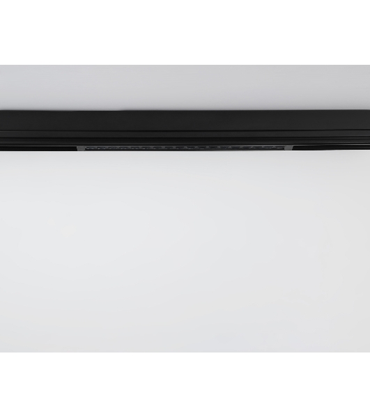 Управляемый светодиодный светильник для шинопровода Magnetic Ambrella light GL1314 BK черный IP20 24W 3000K-6400K 220V 24° 455*25*42 (Без ПДУ)