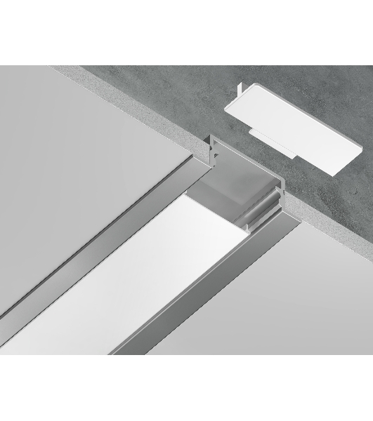 Алюминиевый профиль Ambrella light GP1200AL серебро 2000*28.6*10