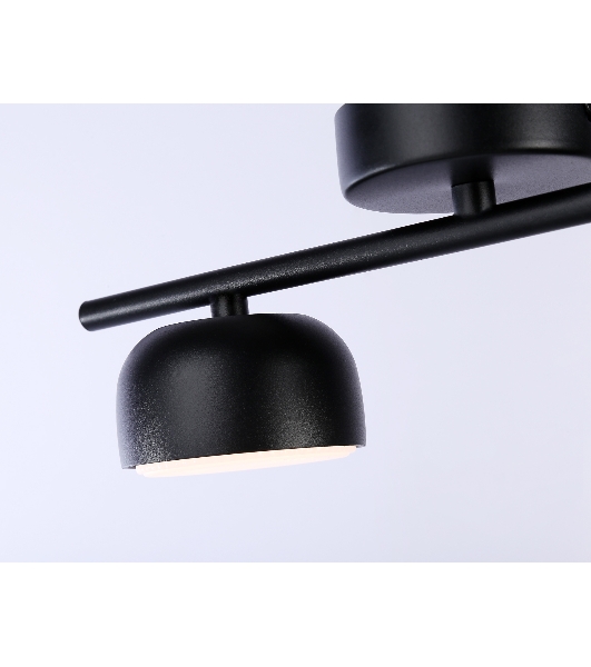 Светильник Ambrella light TN71024/2 BK черный GX53/2 max 12W 320*80*140