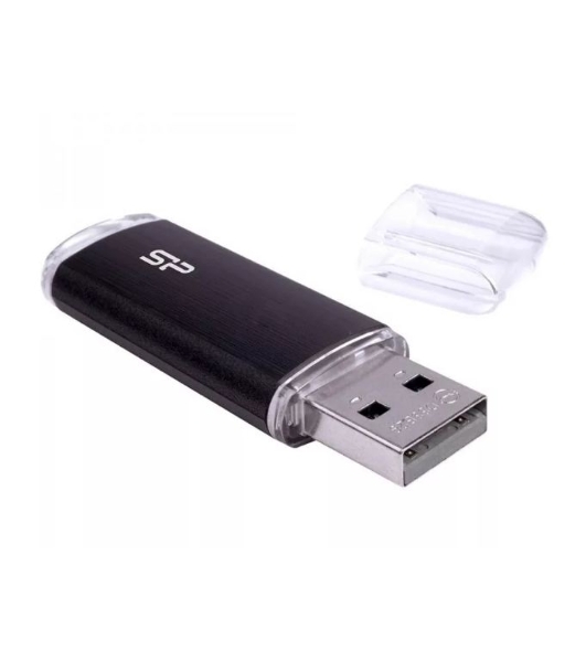 Флешка USB Silicon Power R/W 64Gb Ultima U02 SP064GbUF2U02V1K USB 2.0 черный