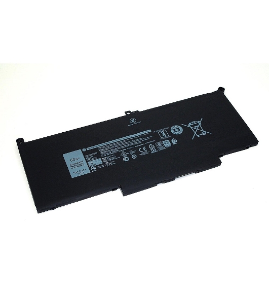 Аккумуляторная батарея для ноутбука Dell Latitude 13 7390 (2x39g) 7.6V 7500mAh черный