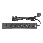 Бытовой удлинитель PowerCube, 4 р с/з вык.,3USB, 3500 Вт, 16А, 1.9 м, 3x1,0 черный PC-7B-2M, фото12