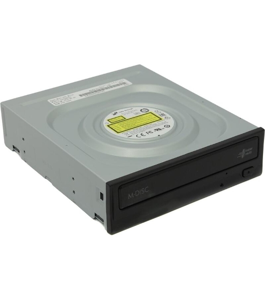 Оптический привод DVD-RW LG GH24NSD5 (SATA, черный) OEM