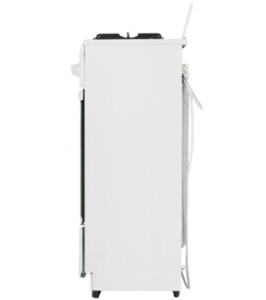 Плита комбинированная Flama CK 2202 W белый, конфорок 2 шт, духовка 30 л, 50 см x 85 см x 38 см