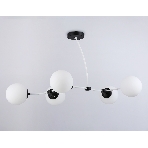 Светитльник Ambrella Light TR2546/5 WH/BK белый/черный E27/5 max 60W 950*600*450, фото 1