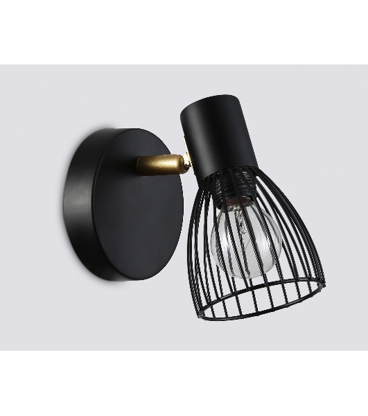 Светильник Ambrella light TR8659 BK/GD черный/золото E14 max 60W 160*100*145
